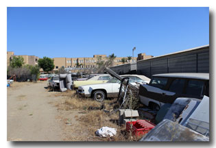 Pink Motel Junk Yard