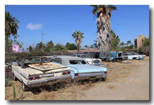 Pink Motel Junk Yard